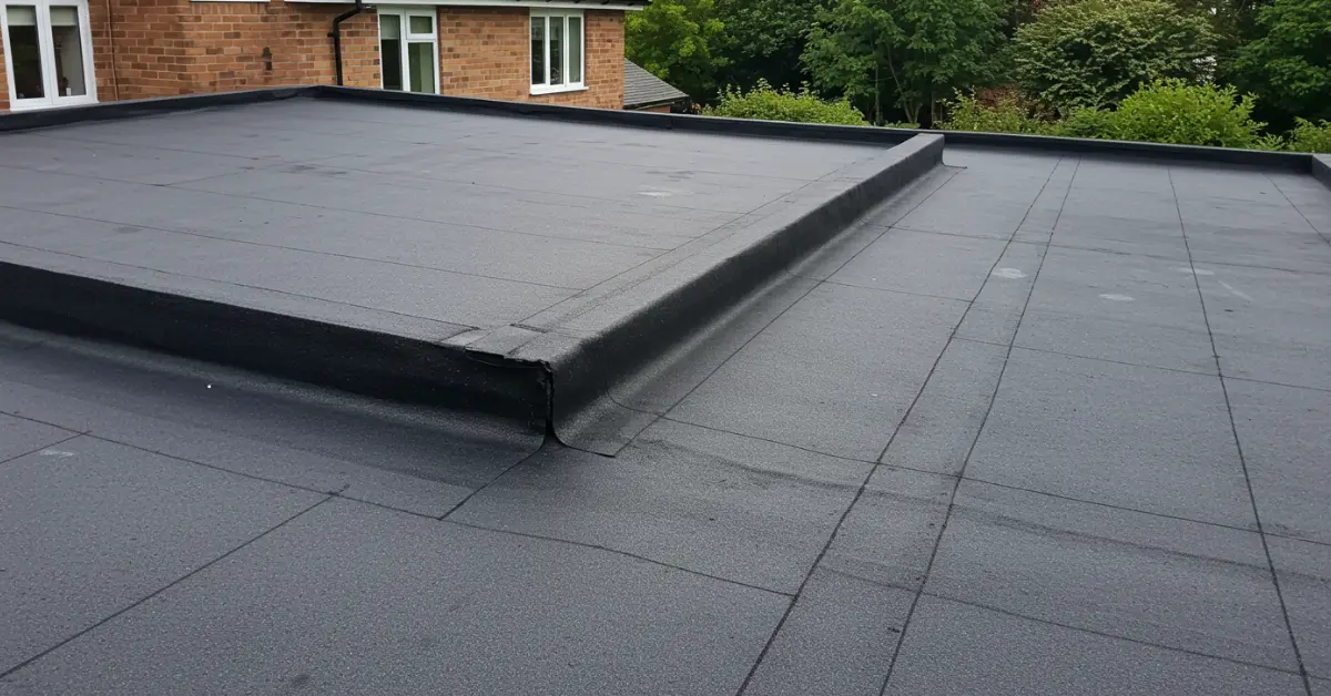 Best Flat Roof Materials for Homes in Lewisham 2 EPDM Rubber Roofing