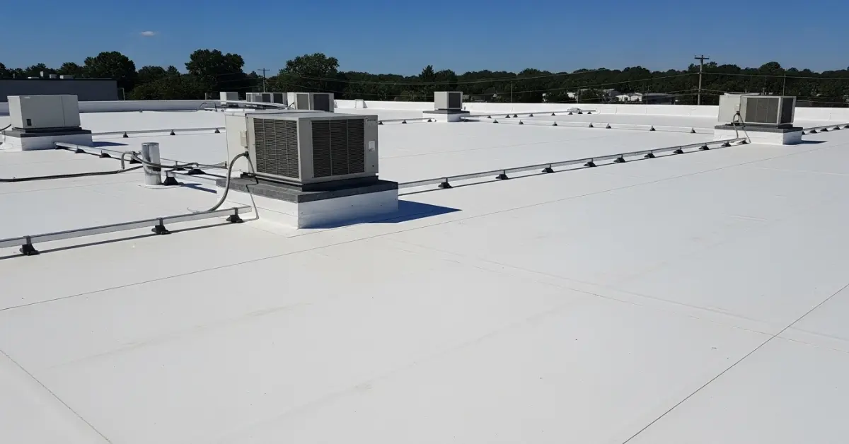 Best Flat Roof Materials for Homes in Lewisham 4 PVC (Polyvinyl Chloride)