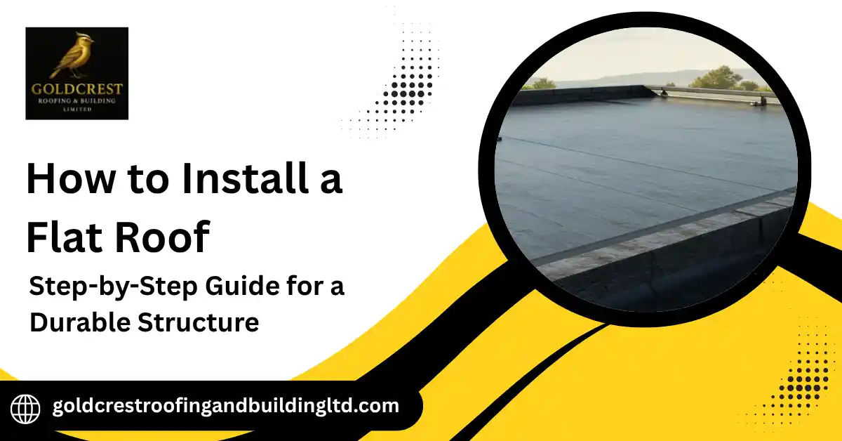 How to Install a Flat Roof?
