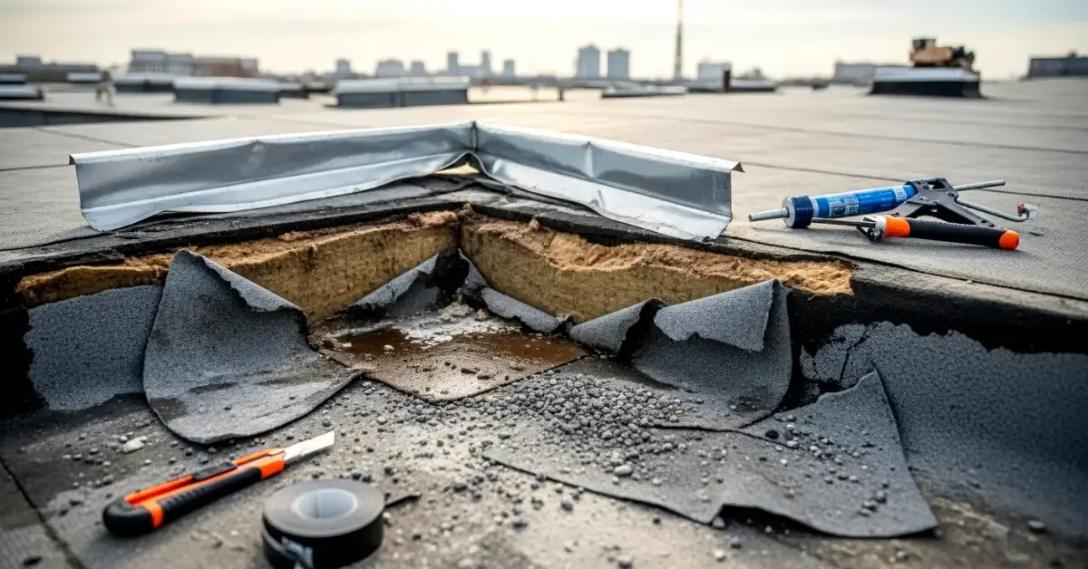 Damaged or Loose Roofing Material