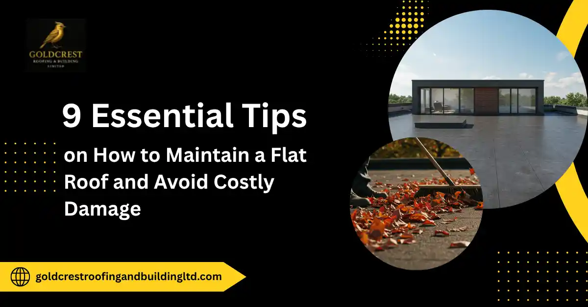 9 Essential Tips on How To Maintain a Flat Roof