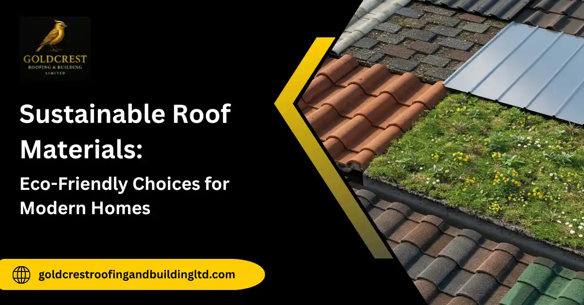 Sustainable Roof Materials