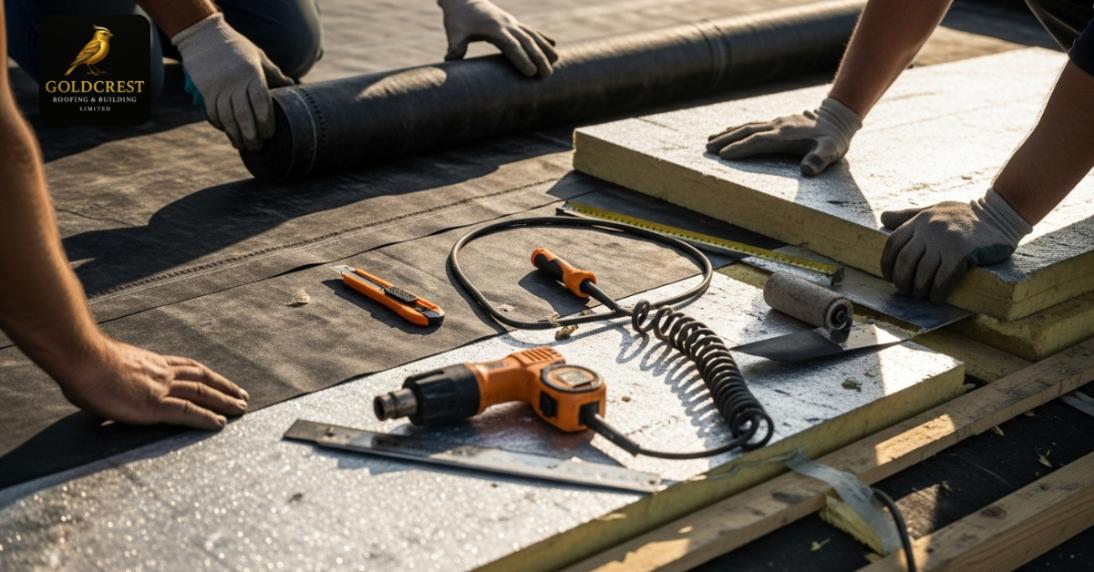save cost to replace flat roof​