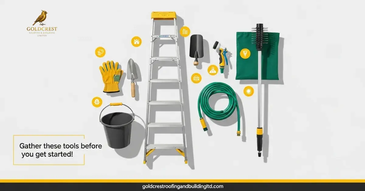 Tools You’ll Need to Clean Roof Gutter